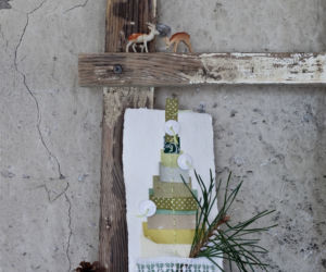 Boże Narodzenie w stylu shabby chic