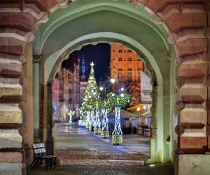 Świąteczne iluminacje w Gdańsku