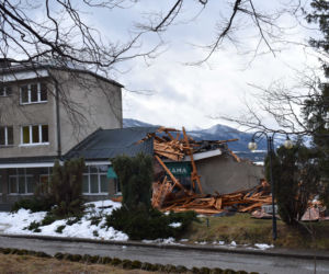 Zobacz, jak rozbierali zabytkową Panoramę w Zakopanem
