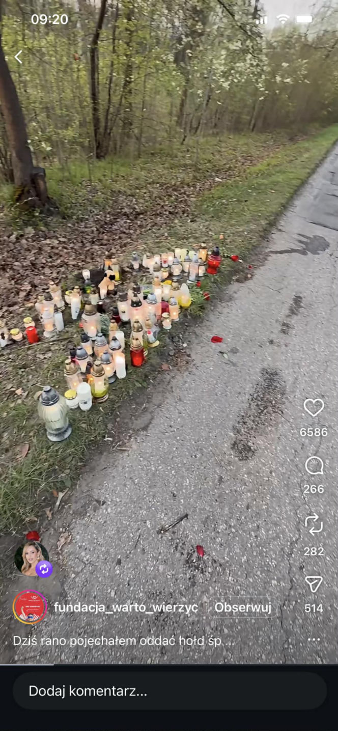 Doda pokazała drogę śmierci Litewki. Widok wbija w fotel