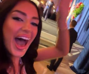 Caroline Derpieński i spotkanie z Trumpem