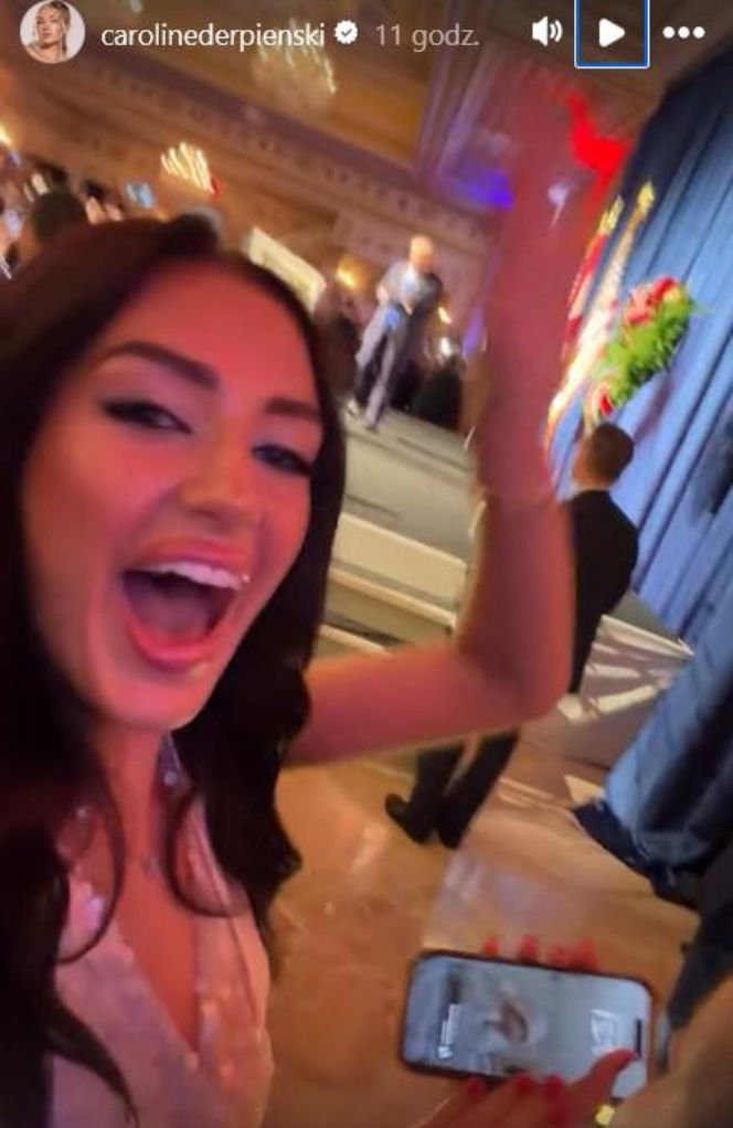 Caroline Derpieński i spotkanie z Trumpem