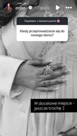 Tak ukochana Hakiela odpowiedziała na pytanie o płeć dziecka. Ale to informacją o Romeo rozwaliła system