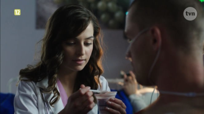 Lekarze 3 odcinek 5 (odc. 31). Beata (Agnieszka Więdłocha), Filip (Andrzej Niemyt)
