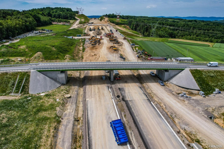Budowa S19 - Babica Jawornik z najwyższą estakadą w Polsce