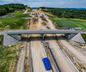 Budowa S19 - Babica Jawornik z najwyższą estakadą w Polsce