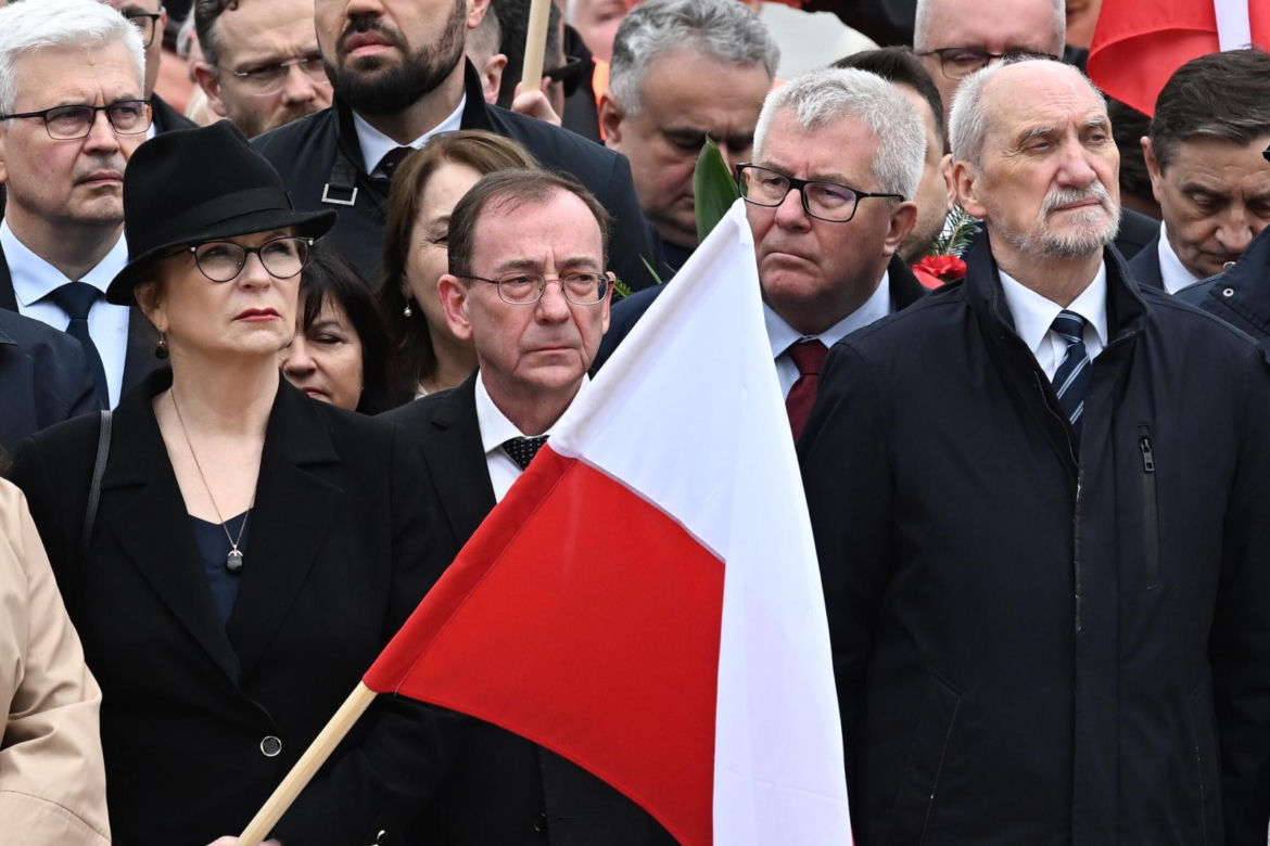 Jarosław Kaczyński w 14. rocznicę katastrofy smoleńskiej 