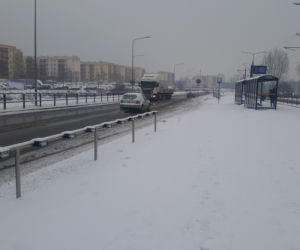 W Bydgoszczy znów prószy śnieg