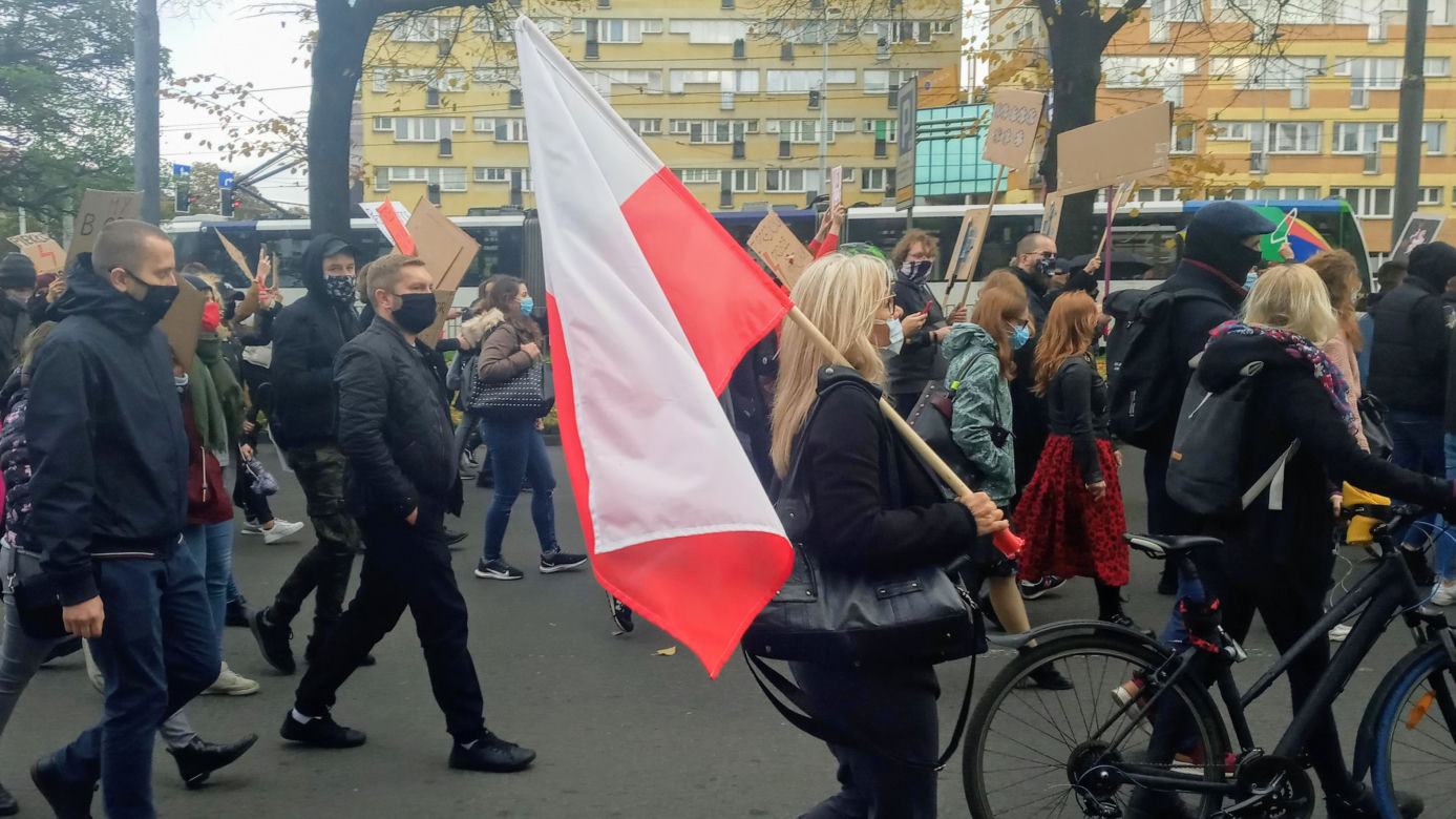 Protest kobiet w Szczecinie - 28.10.2020