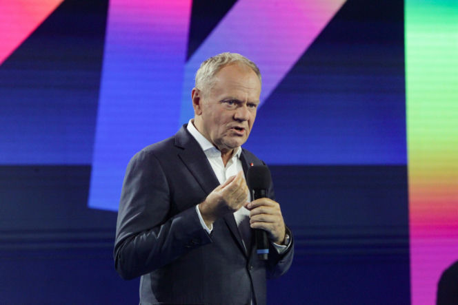 Donald Tusk na Campusie