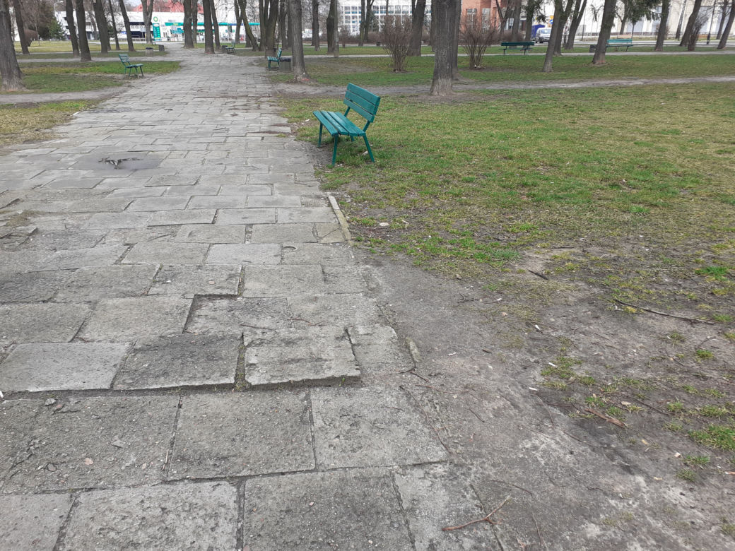 Skwer przy Placu Jagiellońskim