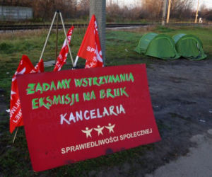 Pikieta w obronie Piotra Ikonowicza