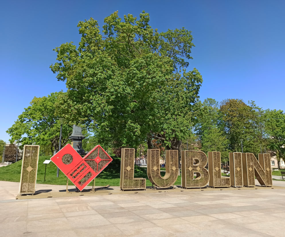 Plac Litewski w Lublinie w wiosennej odsłonie