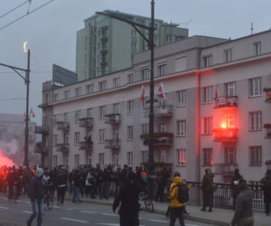 Spalone mieszkanie podczas marszu niepodległościowego
