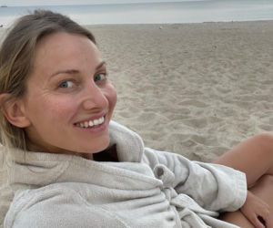 Joanna Moro chłodzi swoje ciało