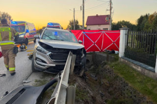 Tragiczny wypadek w Rykoszynie. Nie żyje 60-letni kierowca. To już kolejna tragedia w regionie