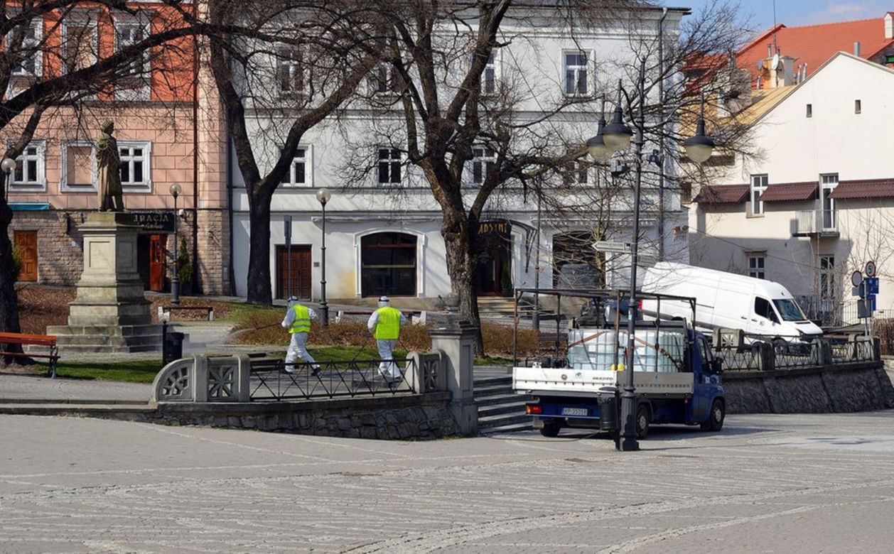 W Przemyślu odkażają Szwejka i niedźwiedzia