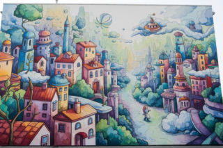 Antysmogowy mural Brzozowskiego w Warszawie. Jak wygląda dzieło na Pradze-Północ?