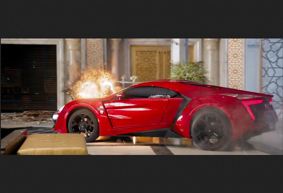 Lykan Hypersport, Wściekli 7,