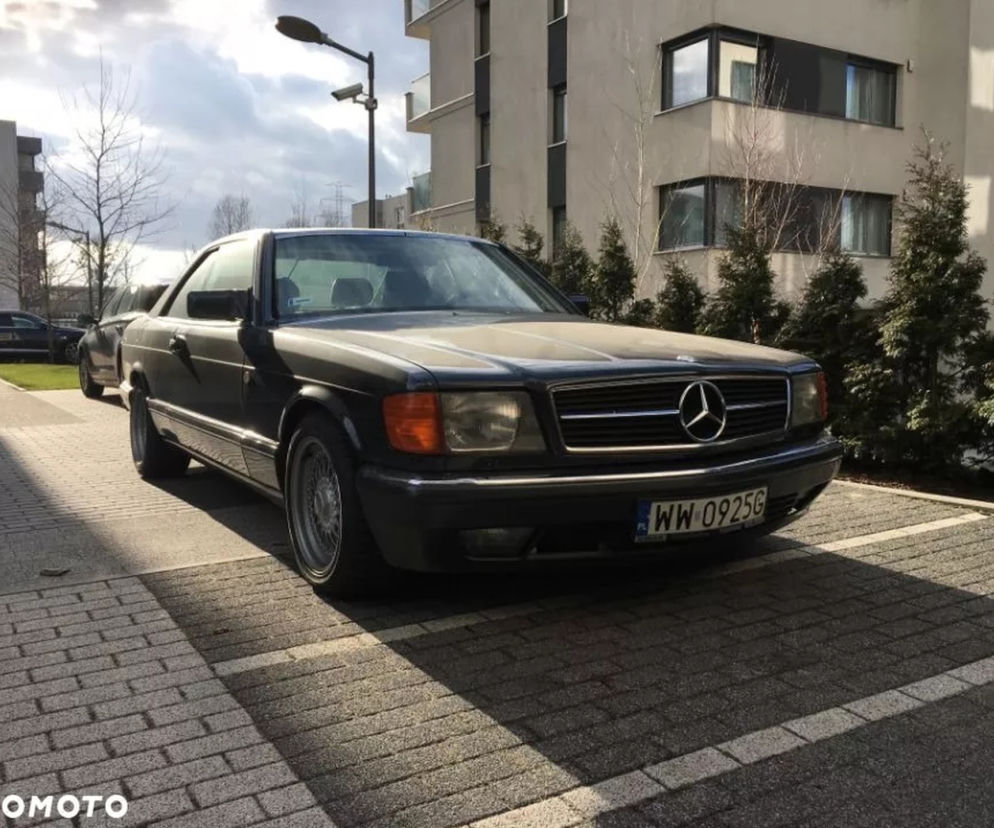 Mercedes 500 SEC - auto Kamila Durczoka