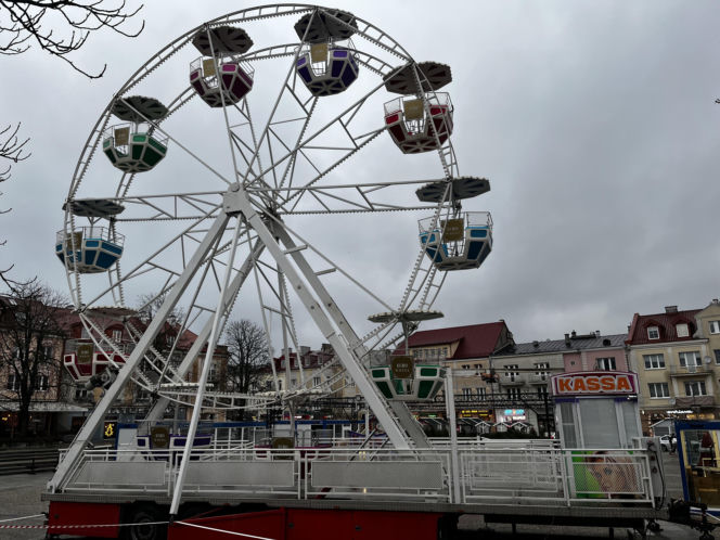Diabelski młyn na Rynku Kościuszki w Białymstoku