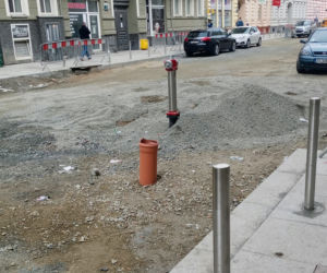 Nowe chodniki na ul. Boh. Getta Warszawskiego