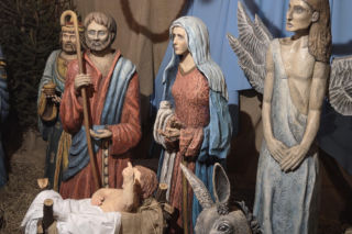 Trzej Królowie, anioły, Święta Rodzina i pasterze już „zadomowili się” w Szczepanowicach.