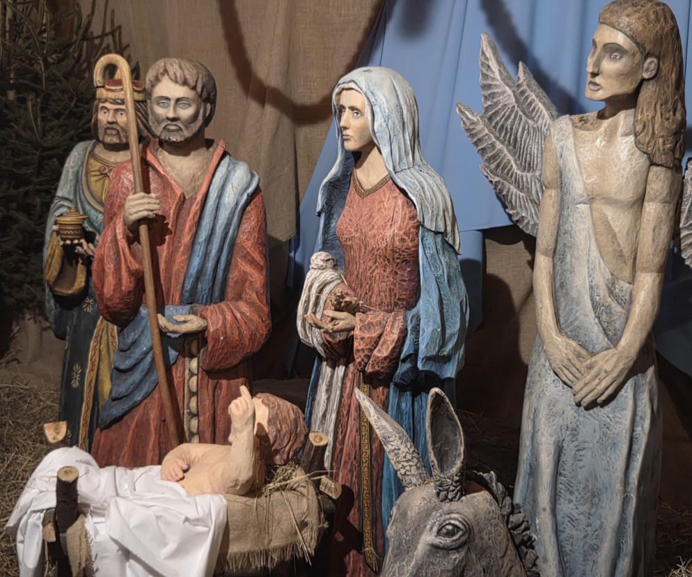 Trzej Królowie, anioły, Święta Rodzina i pasterze już „zadomowili się” w Szczepanowicach.