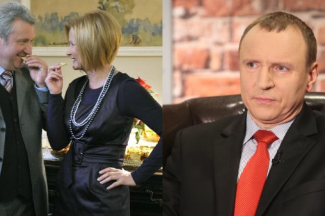 Jacek Kurski/ Klan. Elżbieta (Barbara Bursztynowicz), Jerzy (Andrzej Grabarczyk)