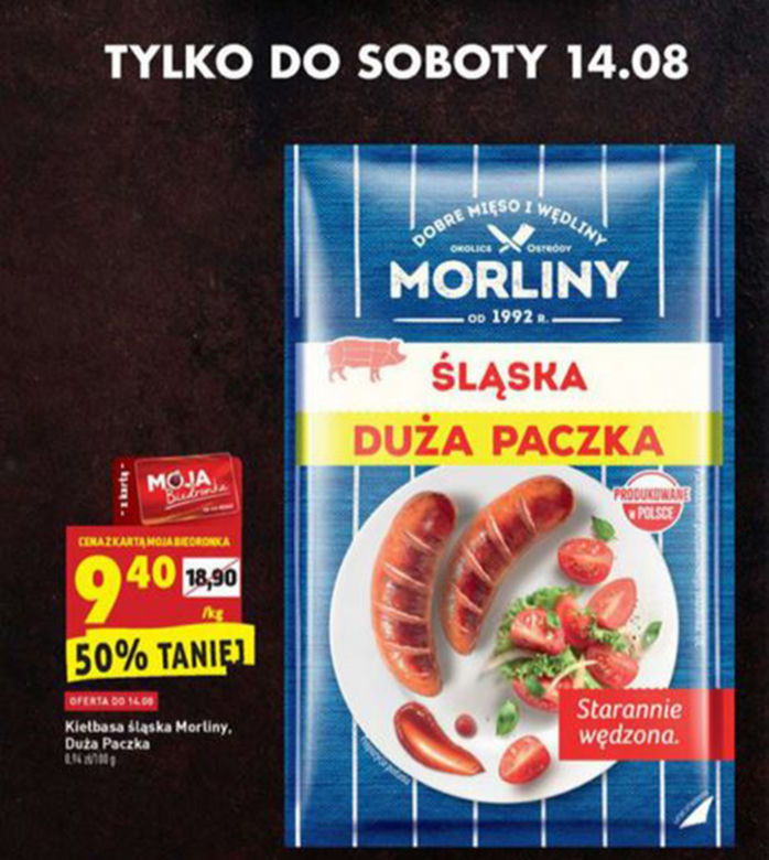 Giga promocje w Biedronce od 12.08