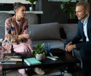 M jak miłość odc. 1922. Andrzej Budzyński (Krystian Wieczorek), Paulina Lipska (Maria Wieczorek)