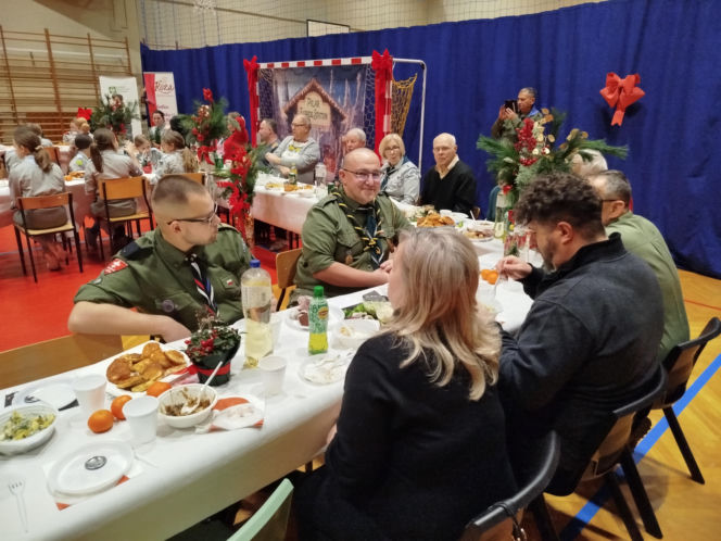 Wigilia harcerska 2025 w Siedlcach