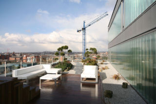 Dach jako taras lub parking