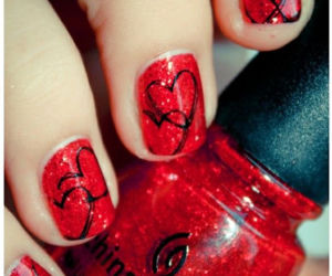 Walentynkowy manicure 4