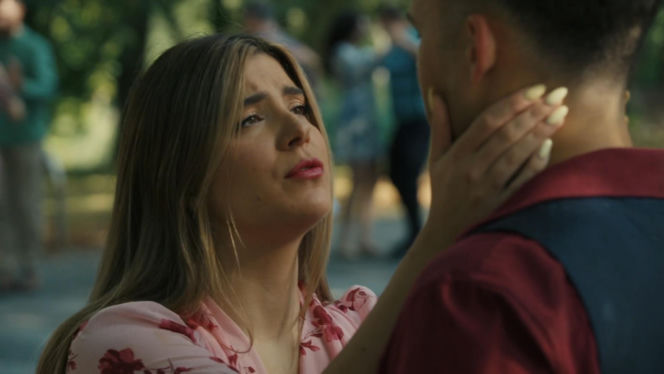 Barwy szczęścia odc. 3300. Agata (Natalia Zambrzycka), Ignacy (Olaf Staszkiewicz)