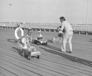 Molo w Sopocie w 1976 roku