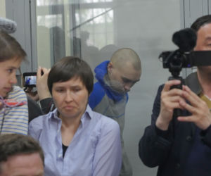 Vadim Shishimarin, rosyjski żołnierz skazany na dożywocie za zamordowanie cywila w Ukrainie. To pierwszy wyrok