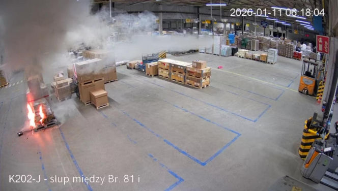 Tak wybuchł pożar, który pochłonął milion złotych