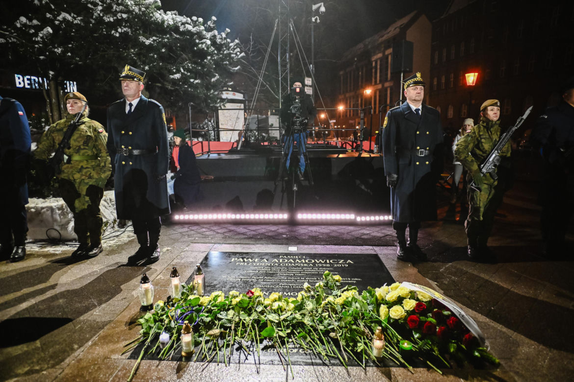 Gdańsk. 7. rocznica śmierci Pawła Adamowicza