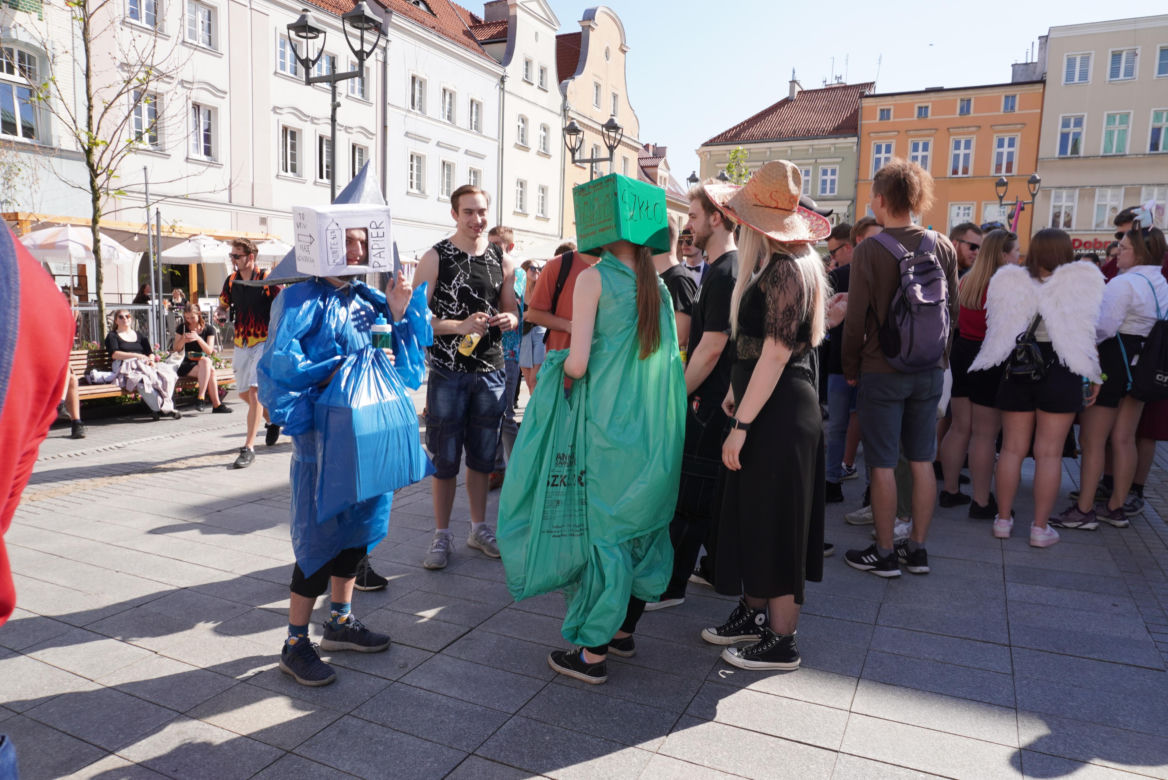 Igry 2024. Barwny korowód studentów przeszedł ulicami Gliwic
