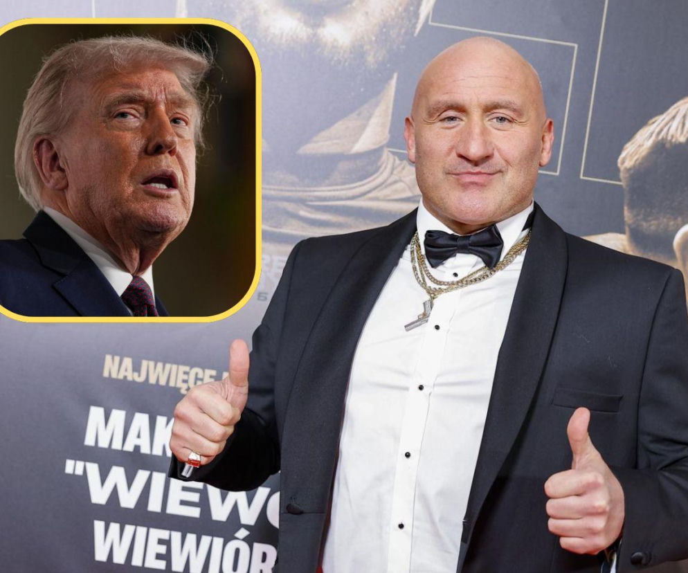 Marcin Najman, Donald Trump