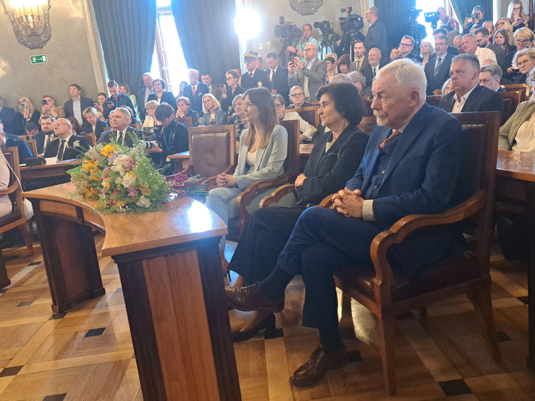 Zaprzysiężenie Aleksandra Miszalskiego na prezydenta miasta Krakowa oraz radnych IX kadencji
