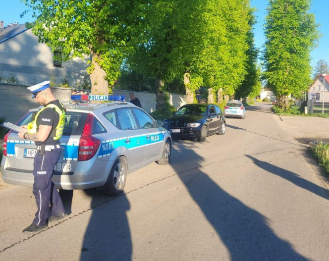 7-latek wjechał pod BMW! Groźny wypadek pod Słupskiem
