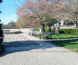 Opustoszałe miejsca rekreacji w Szczecinie z powodu epidemii