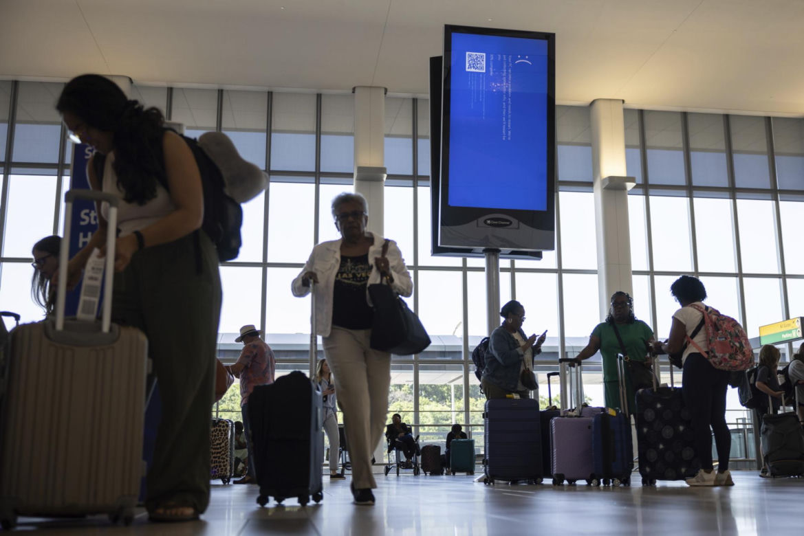 Awaria Microsoft uderzyła w pasażerów i kawoszy w NYC