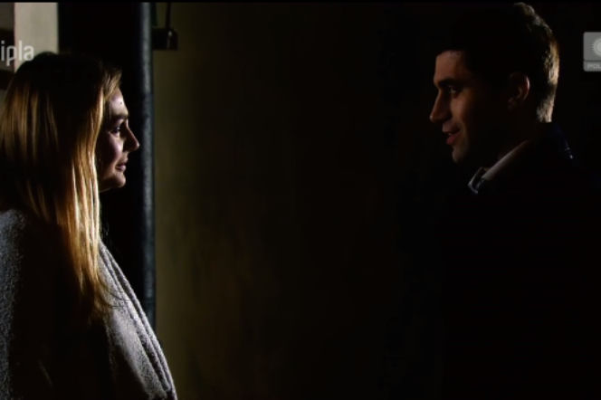 Przyjaciółki 74, Inga (Małgorzata Socha), Robert (Krzysztof Wieszczek)