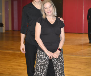 Małgorzata Potocka na próbach do Tańca z Gwiazdami