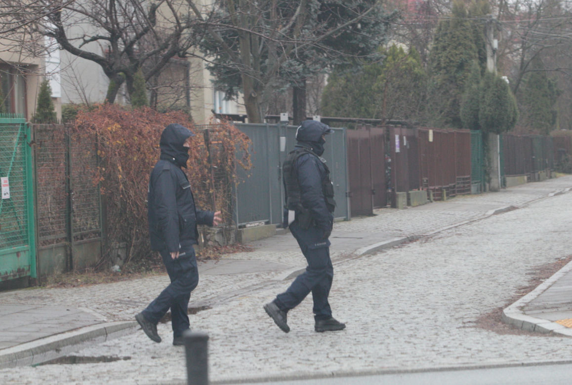 Policja pilnuje domu Jarosława Kaczyńskiego w Sylwestra