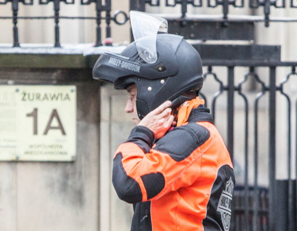 Piotr Kraśko i jego Harley Davidson