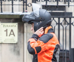 Piotr Kraśko i jego Harley Davidson